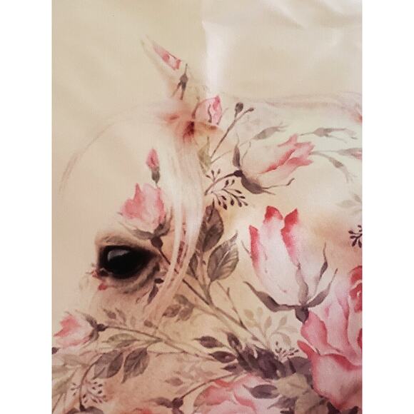 2 Pink 1 Highland Cow 1 Horse Pillowcase Covers Only 18" x 18" On Trend 2 Sided - Picture 5 of 8